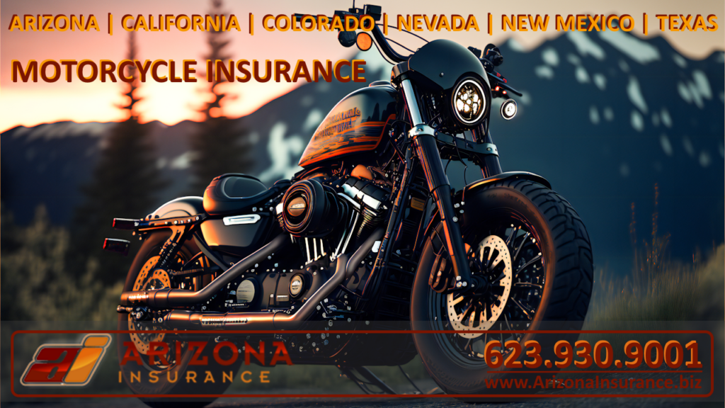 Glendale, Phoenix, Scottsdale, Goodyear, Peoria, Mesa, Tempe, Chandler, Gilbert Arizona Motorcycle Insurance Agent